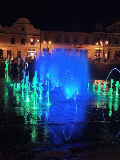 Fontanna multimedialna na Rynku w Bochni